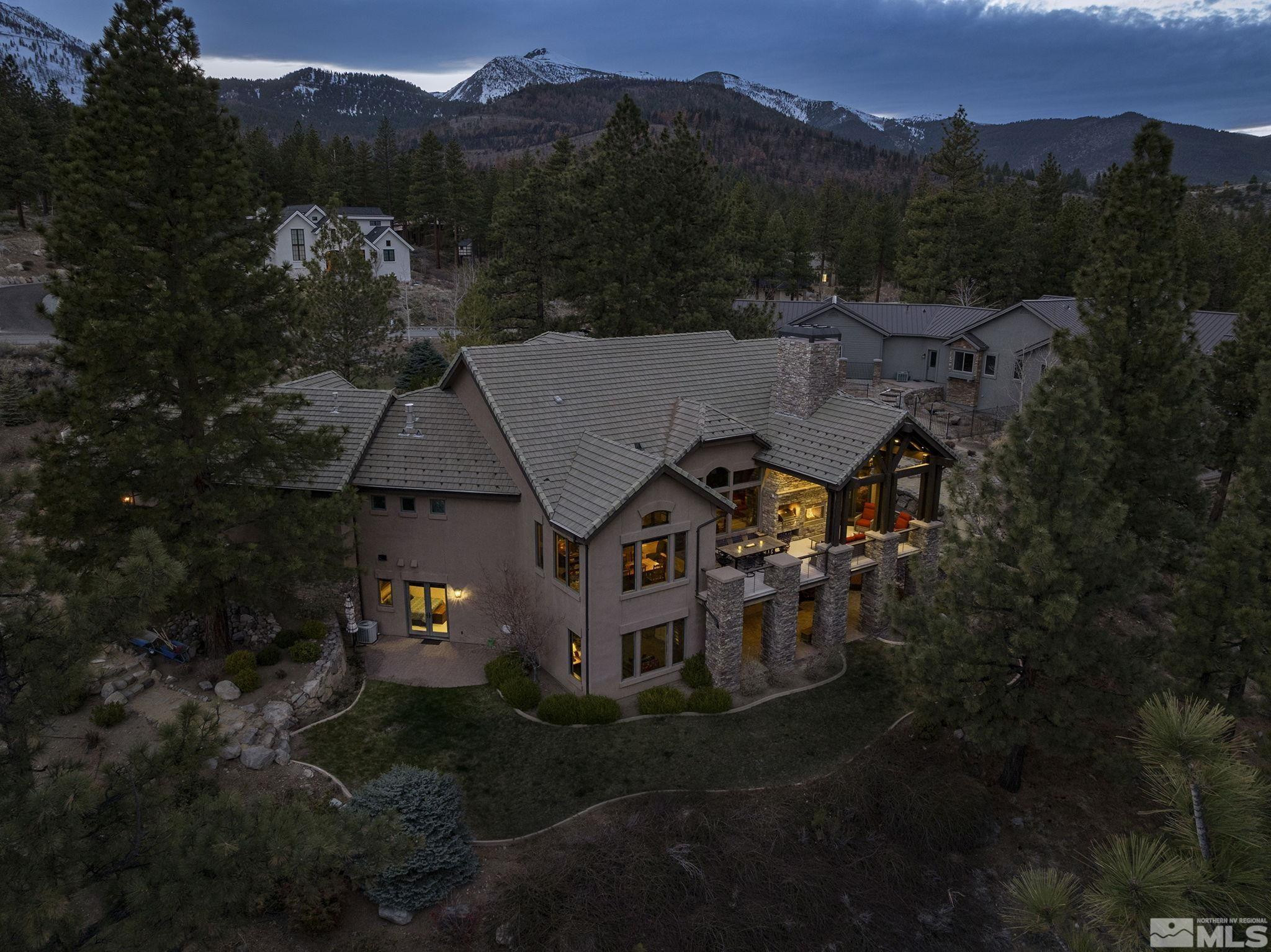 4660 West Pinewild Road Reno, NV 89511 - Photo 31 of 40 an aerial view of a house with a garden