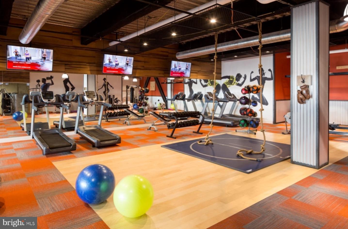 1900-20 Arch Street, Unit 109 Philadelphia, PA 19103 - Photo 26 of 34 a view of a room with gym equipment