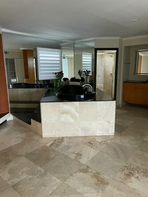 36 South Ocean Boulevard, Unit B3 Delray Beach, FL 33483 - Photo 38 of 47 a living room with furniture and a flat screen tv