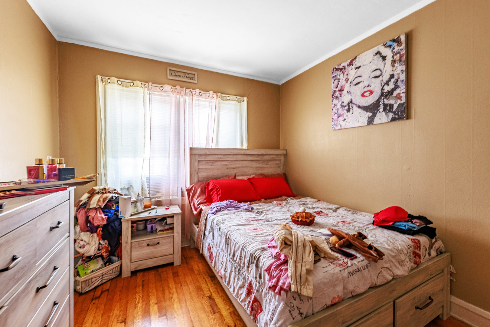 1513 West 87th Street Chicago, IL 60620 - Photo 18 of 28 a bedroom with a bed and a window