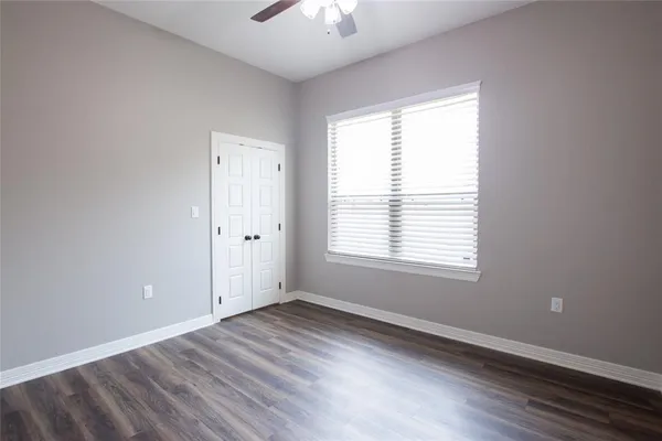 wooden floor in an empty room