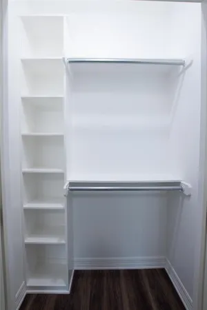 a view of a livingroom with a flat screen tv