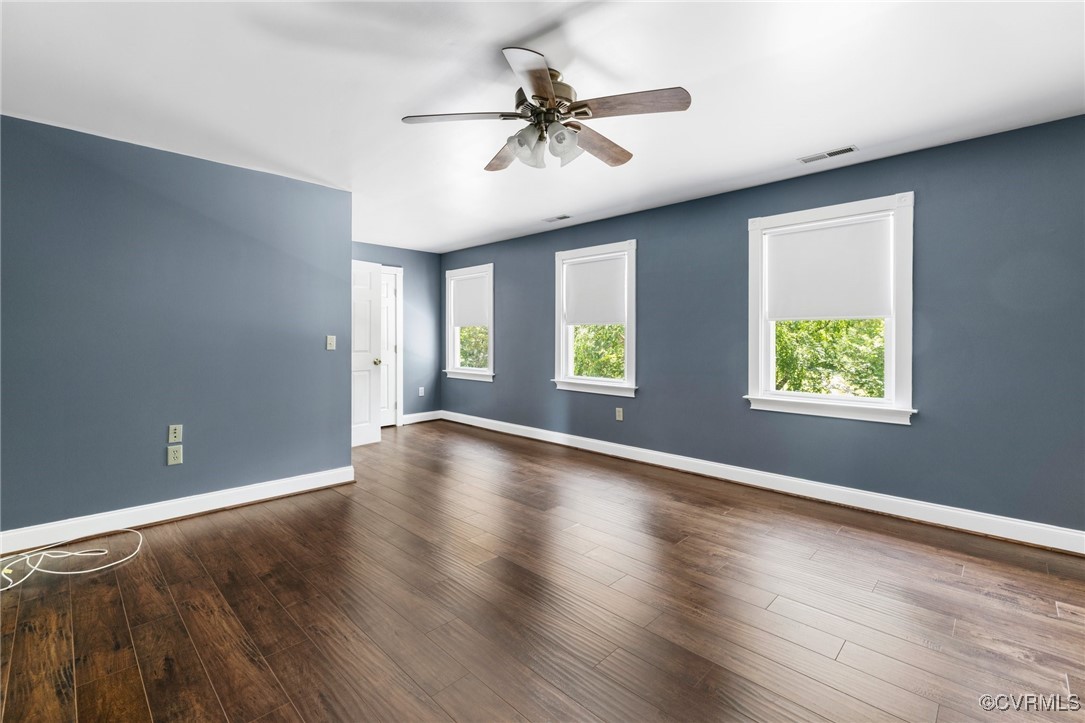 14398 Mountain Road Ashland, VA 23005 - Photo 22 of 36 wooden floor in an empty room with a window