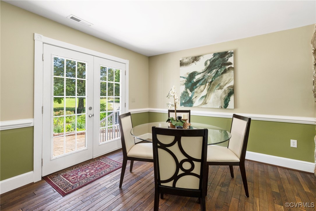 14398 Mountain Road Ashland, VA 23005 - Photo 9 of 36 a view of a dining room with furniture and wooden floor
