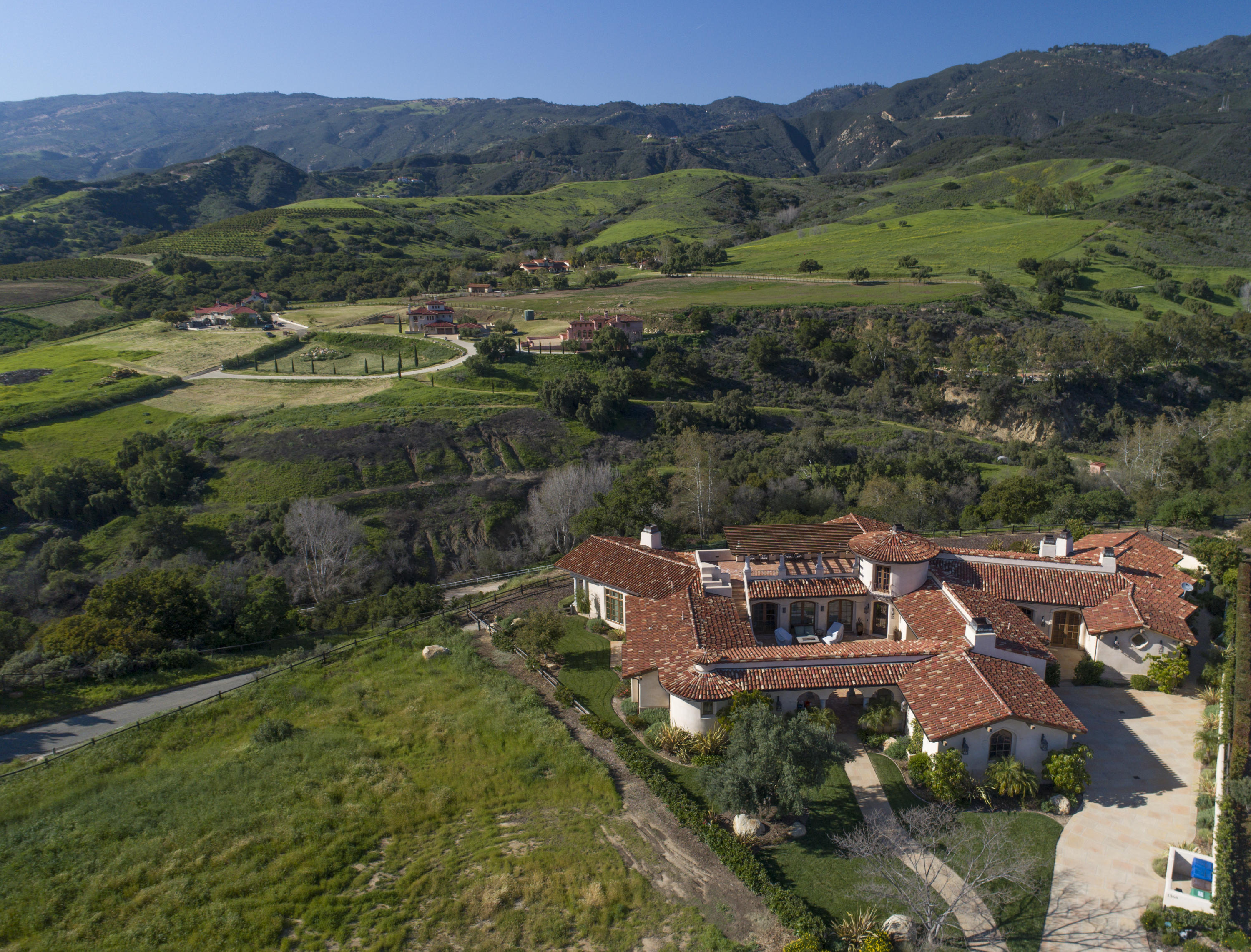 1368 Via Veneto Santa Barbara, CA 93111 - Photo 18 of 21 an aerial view of house with a yard