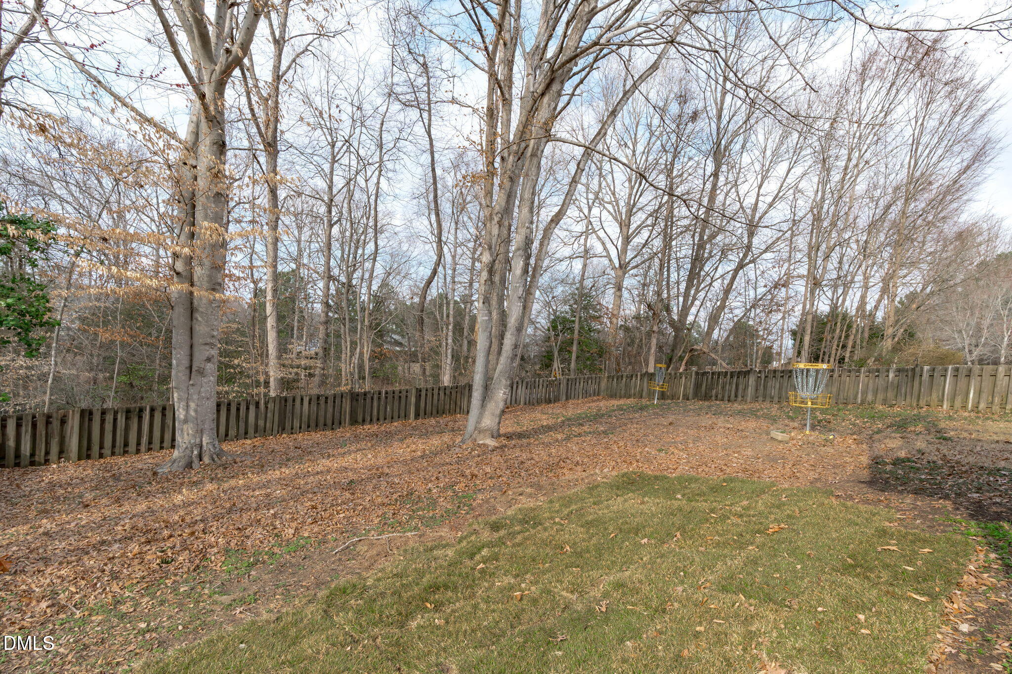 2501 Springfield Park Drive Raleigh, NC 27614 - Photo 39 of 44 a backyard of a house with lots of trees