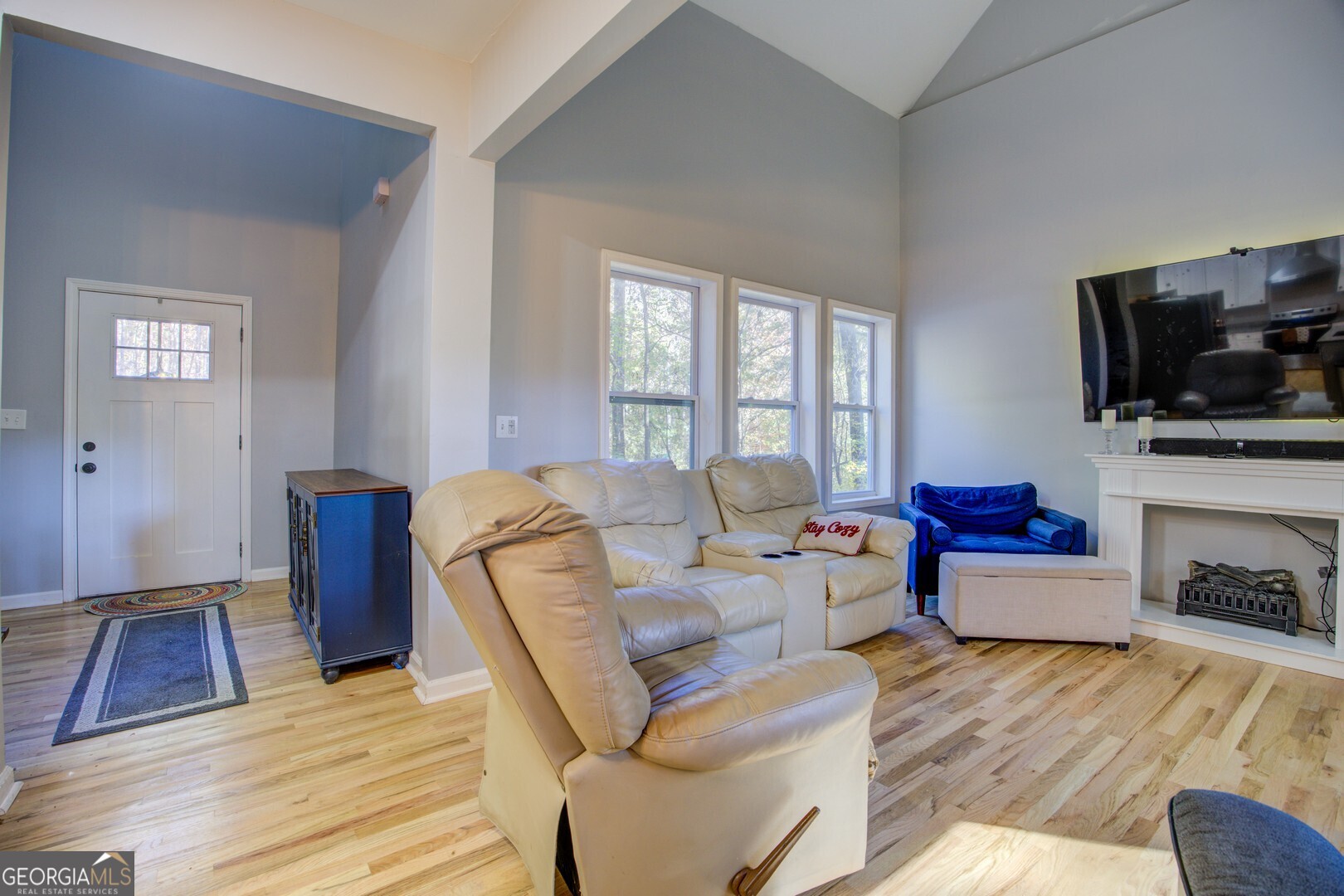 13 Goldfinch Circle Monticello, GA 31064 - Photo 14 of 44 a living room with furniture and a flat screen tv