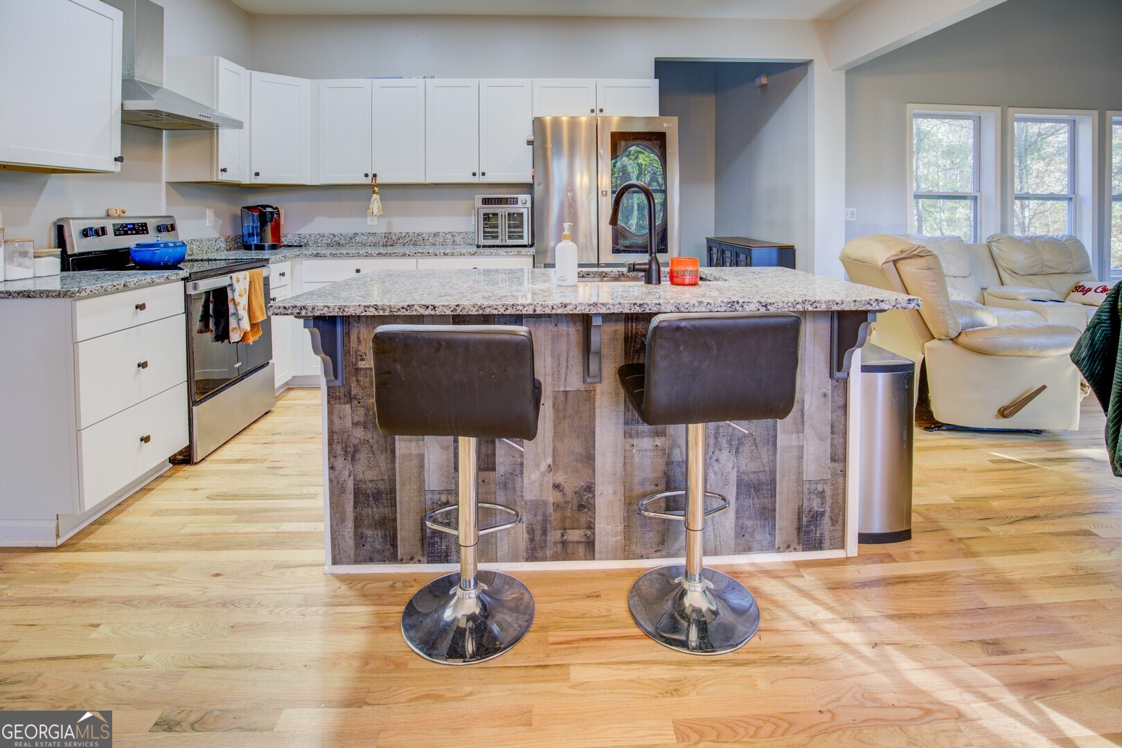 13 Goldfinch Circle Monticello, GA 31064 - Photo 25 of 44 a kitchen with a sink cabinets and window