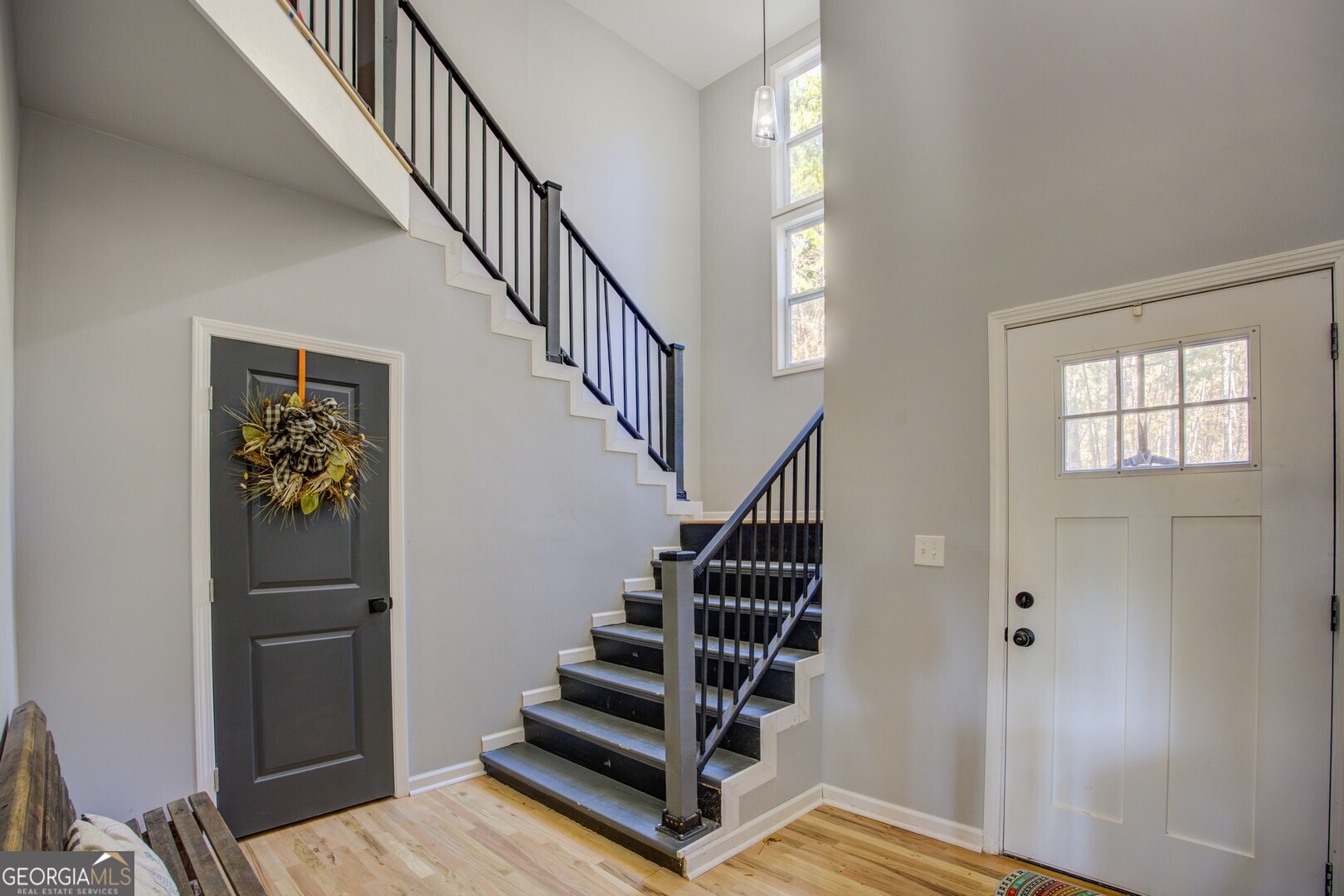 13 Goldfinch Circle Monticello, GA 31064 - Photo 36 of 44 a view of entryway and hall with wooden floor