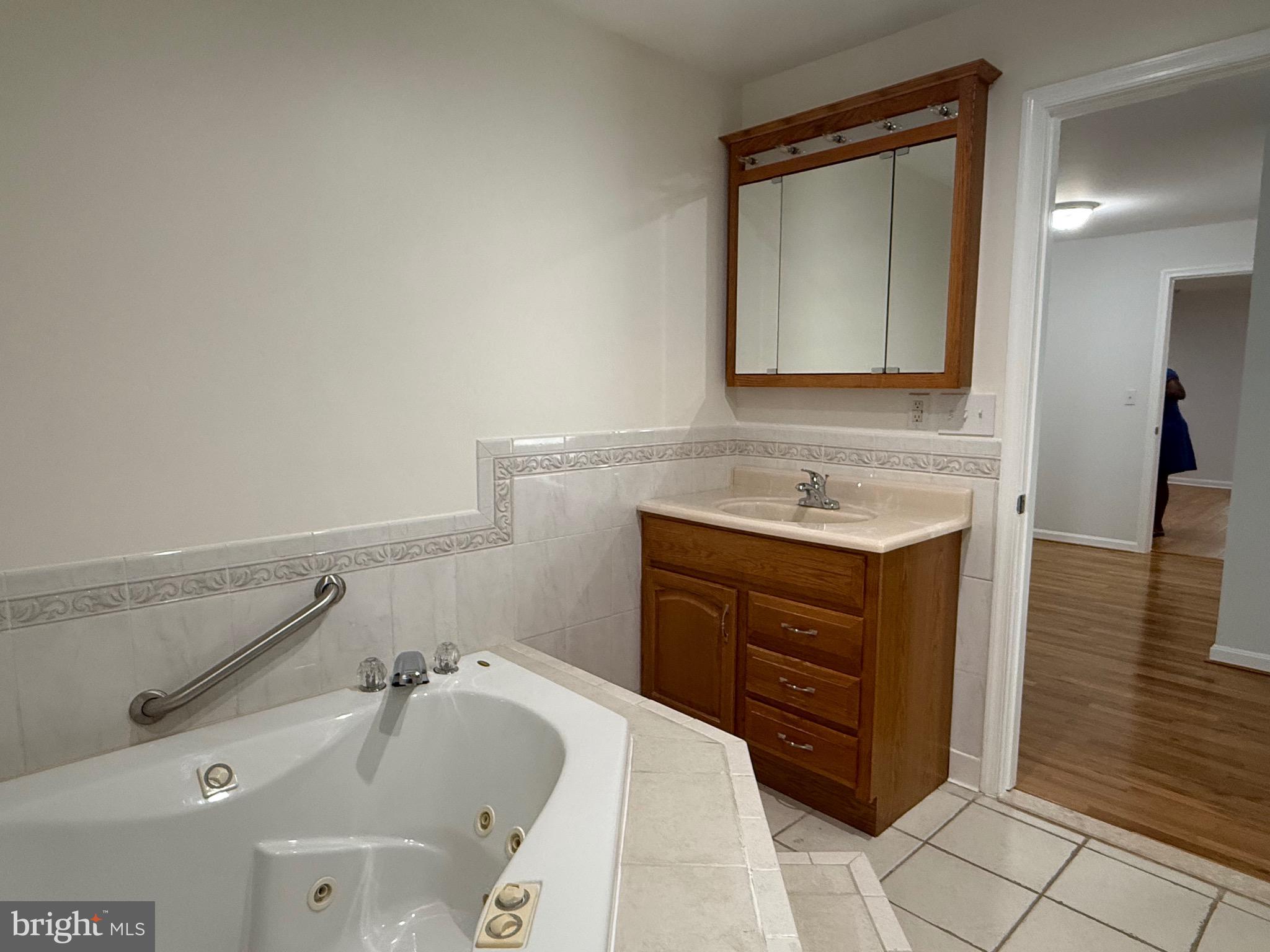 8110 Allentown Road Fort Washington, MD 20744 - Photo 33 of 41 soaking tub and sink