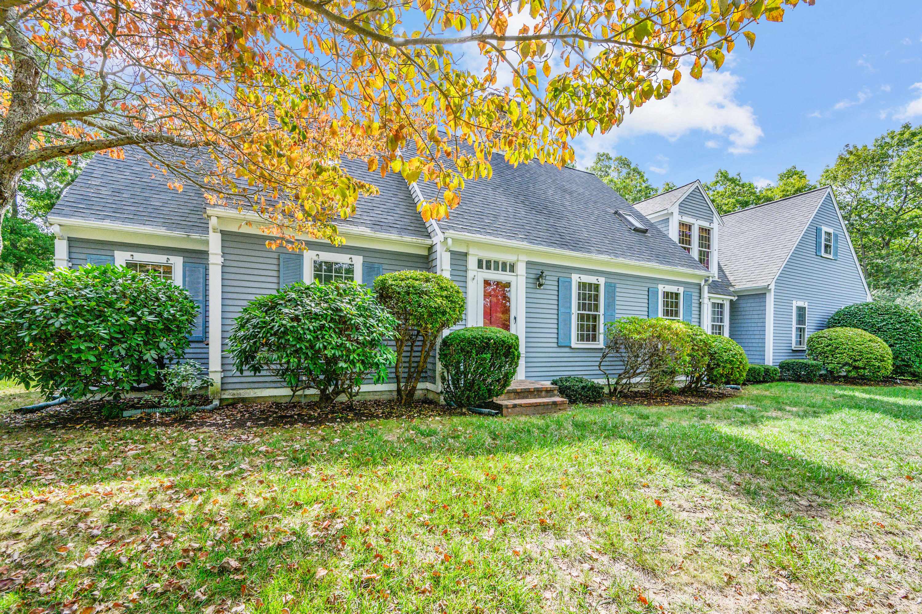 9 Crestview Dr Extension Sandwich, MA 02537 - Photo 1 of 45 front view of a house with a yard