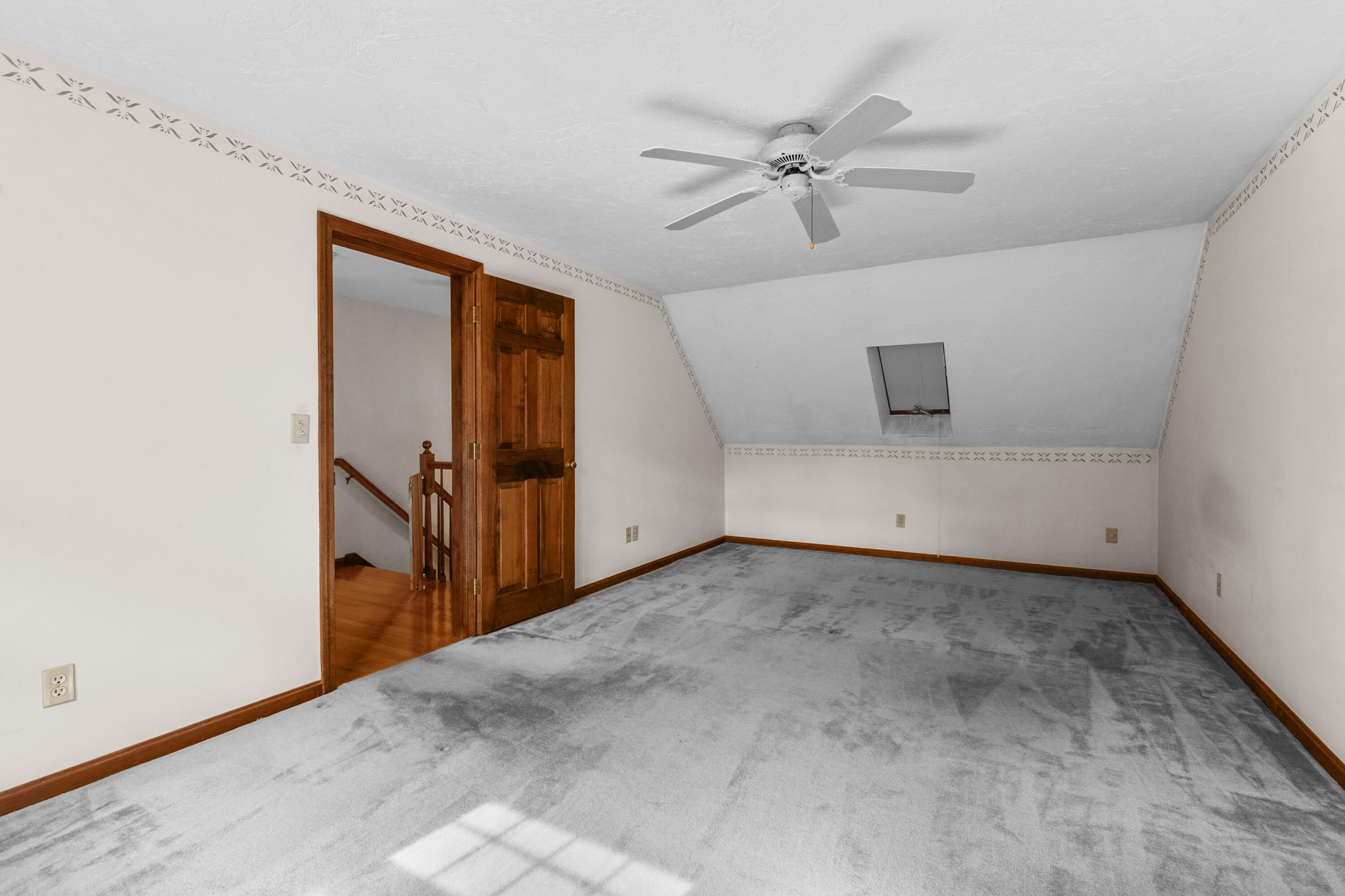 9 Crestview Dr Extension Sandwich, MA 02537 - Photo 25 of 45 an empty room with fan and windows