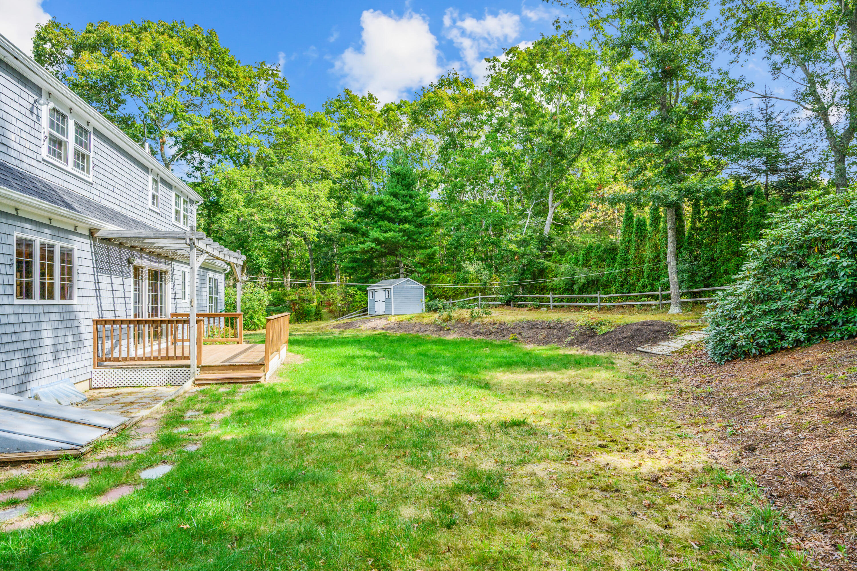 9 Crestview Dr Extension Sandwich, MA 02537 - Photo 37 of 45 a front view of a house with a yard