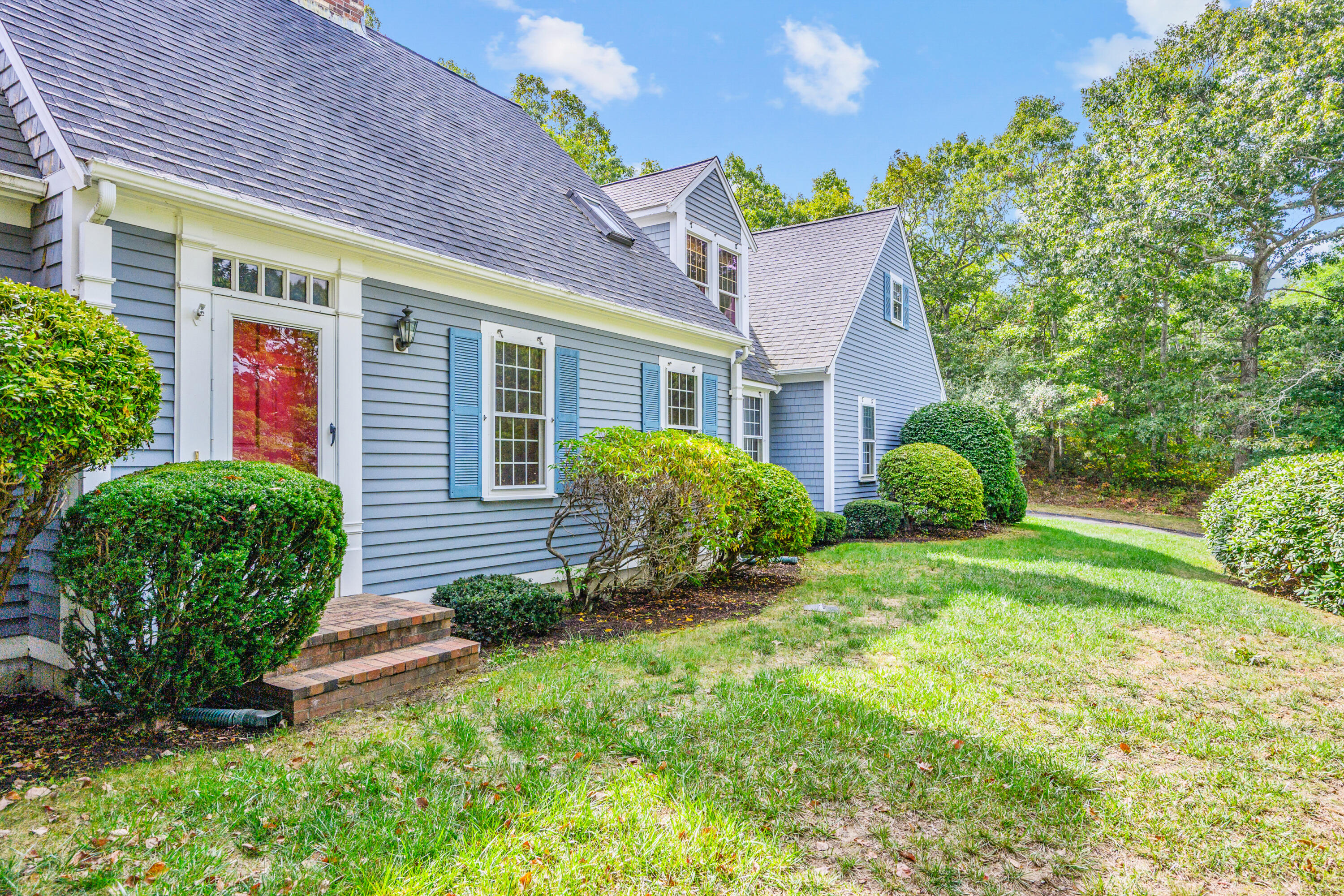 9 Crestview Dr Extension Sandwich, MA 02537 - Photo 41 of 45 a view of a house with a garden