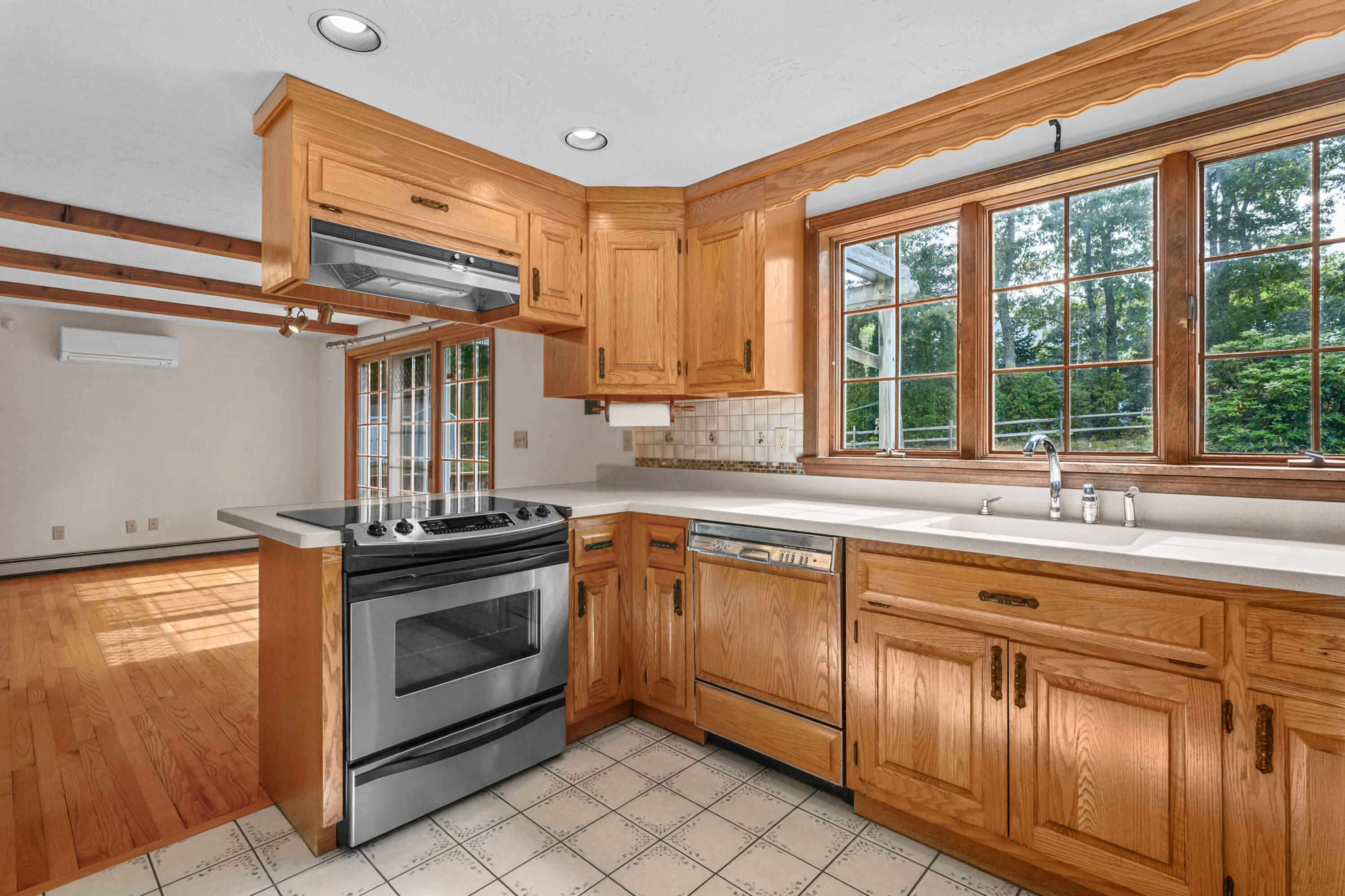 9 Crestview Dr Extension Sandwich, MA 02537 - Photo 6 of 45 a kitchen with granite countertop a sink stainless steel appliances and cabinets