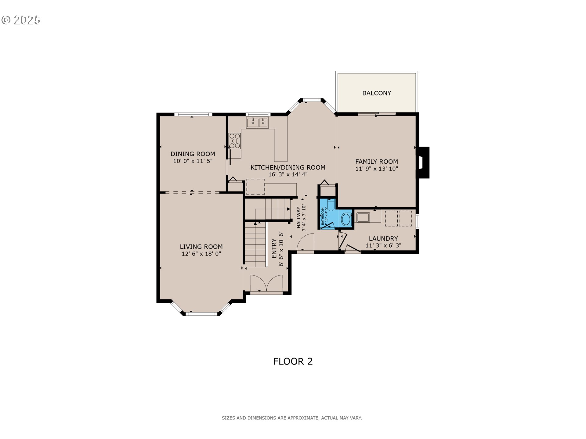 16033 Northwest Ridgetop Lane Beaverton, OR 97006 - Photo 41 of 42 a picture of floor plan