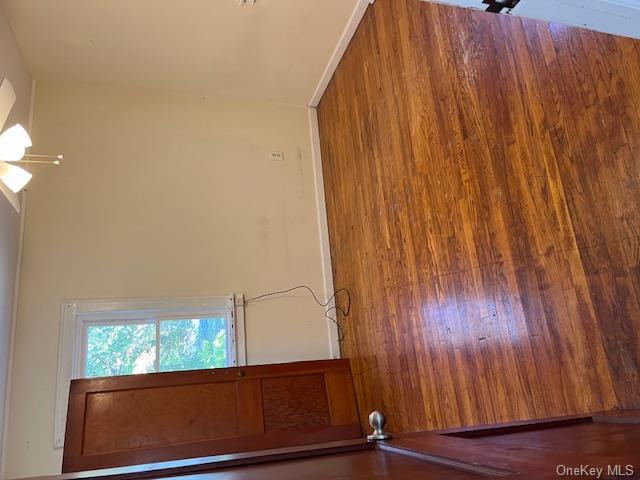 177 South Plank Road, Unit #2 Newburgh, NY 12550 - Photo 4 of 6 Spare room with ceiling fan and dark hardwood / wood-style flooring