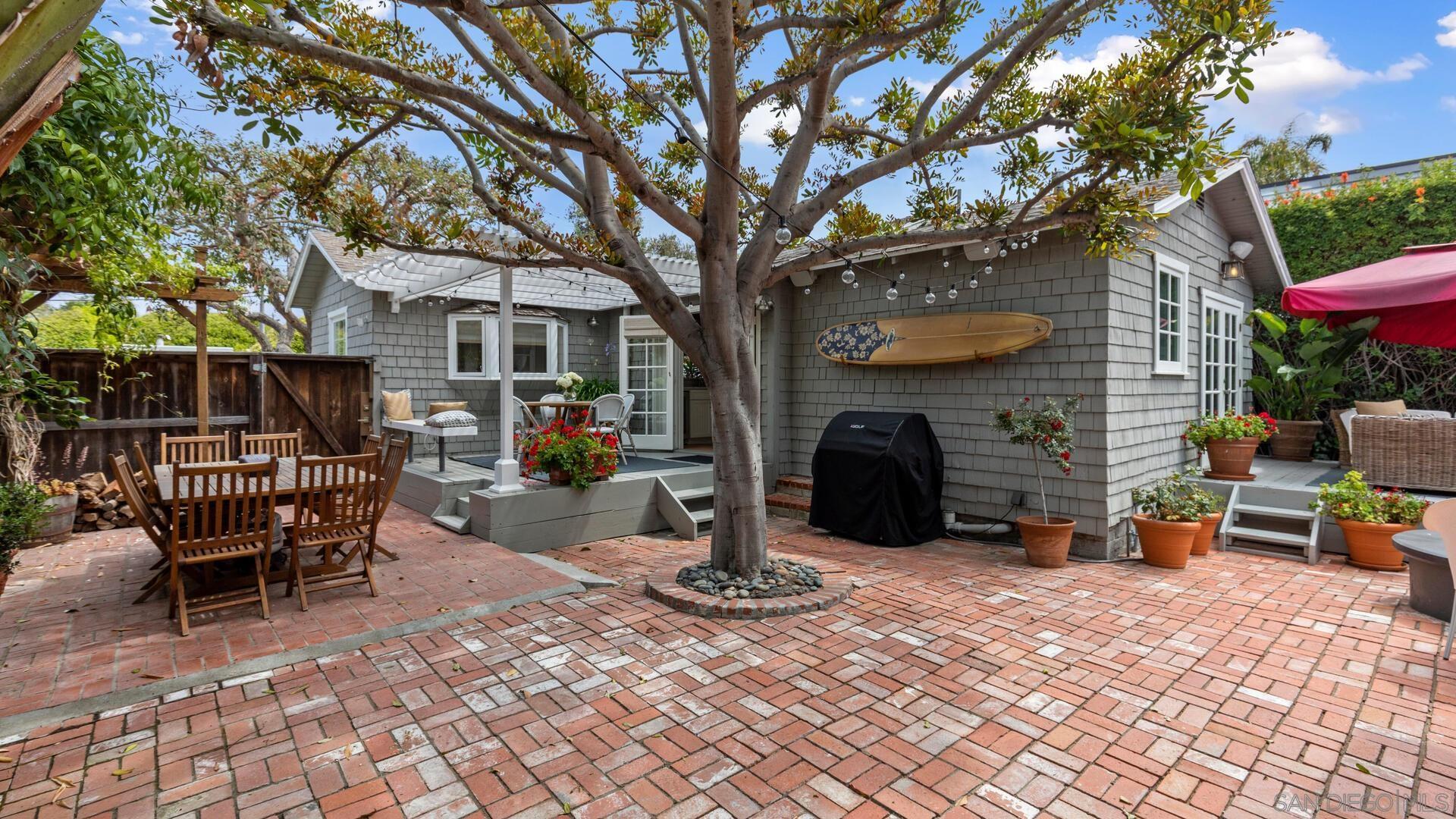 253 26th Street Del Mar, CA 92014 - Photo 22 of 22 a view of a chairs and tables in the patio