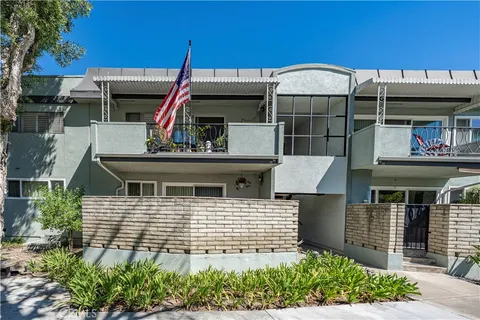 a front view of a house with entertaining space
