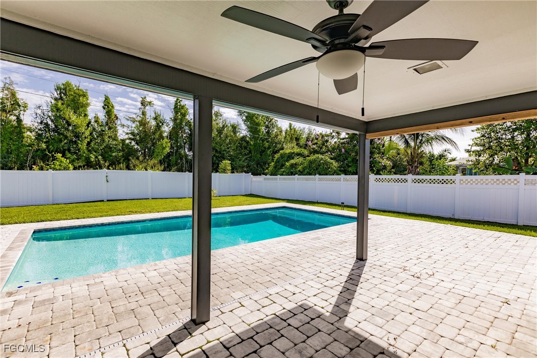 905 Dean Way Fort Myers, FL 33919 - Photo 36 of 43 a view of a swimming pool with a porch