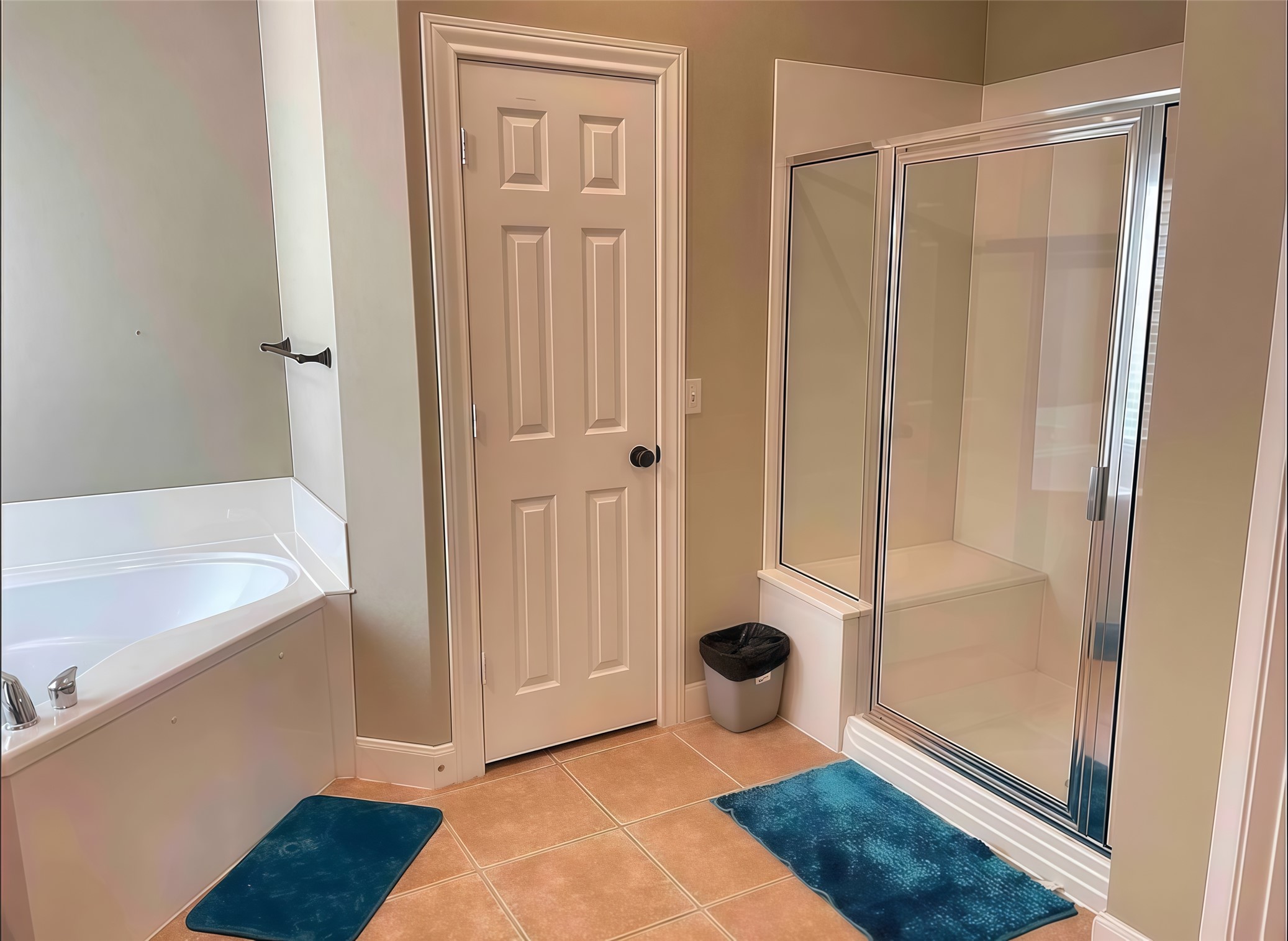 12616 Alberta Ridge Trail Austin, TX 78726 - Photo 24 of 26 Indulge in relaxation with a spacious corner soaking tub and glass-enclosed walk-in shower.
