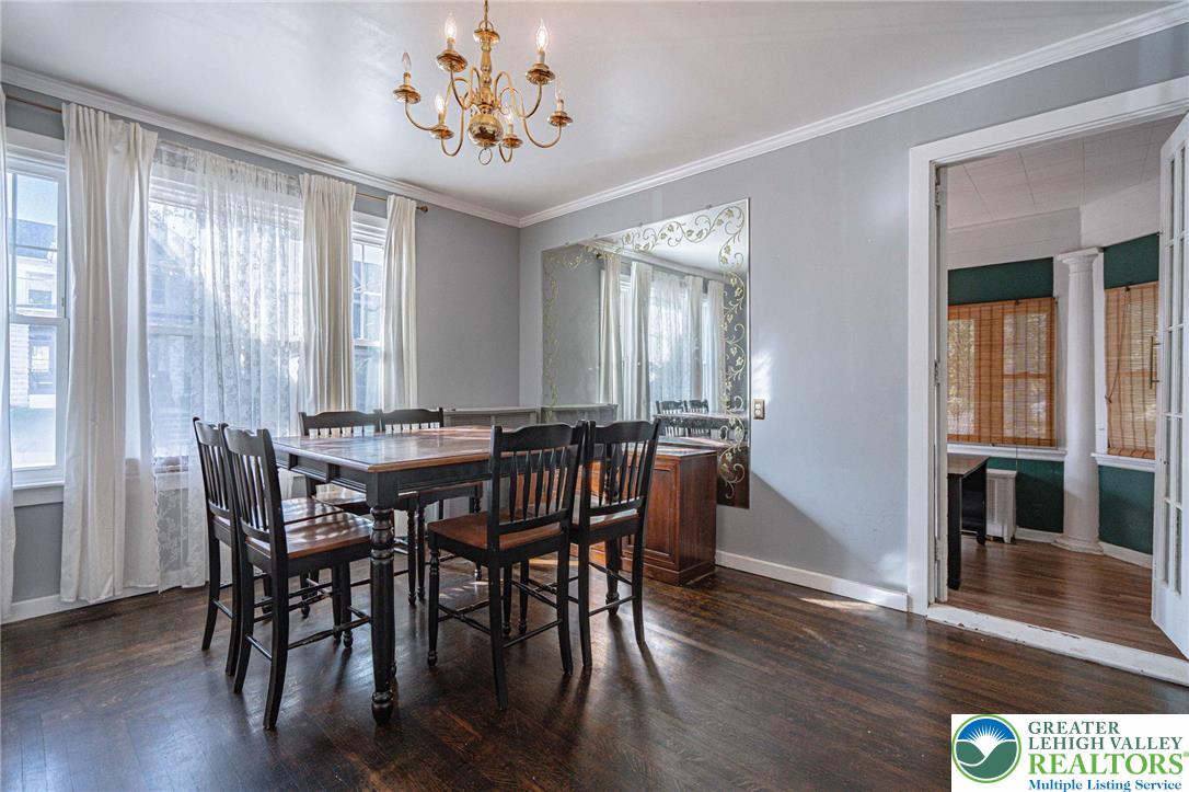 451 East Broad Street Tamaqua, PA 18252 - Photo 21 of 66 a view of a a dining room with furniture window and wooden floor