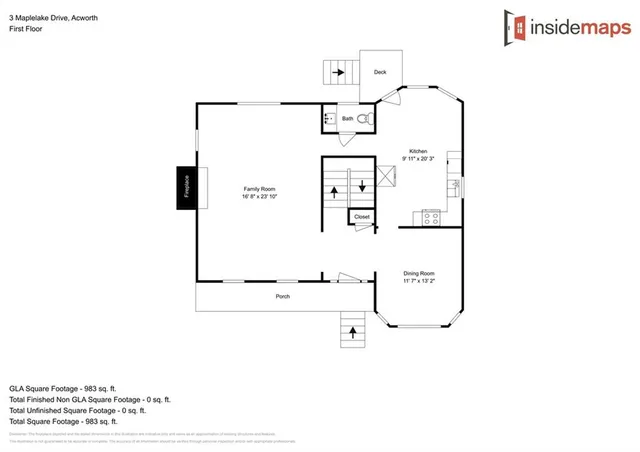 $2,100 | 3 Maplelake Drive, Acworth, GA 30101