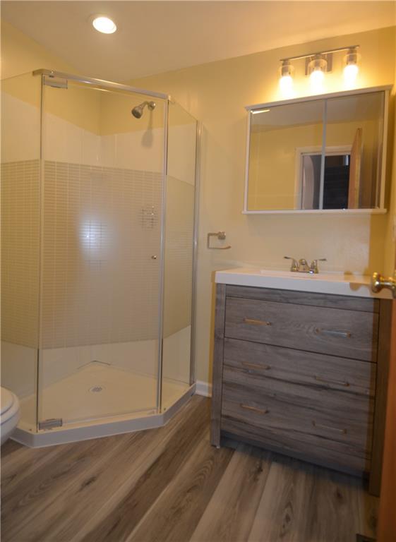 340 Prestley Road Bridgeville, PA 15017 - Photo 20 of 23 a bathroom with a shower and a sink
