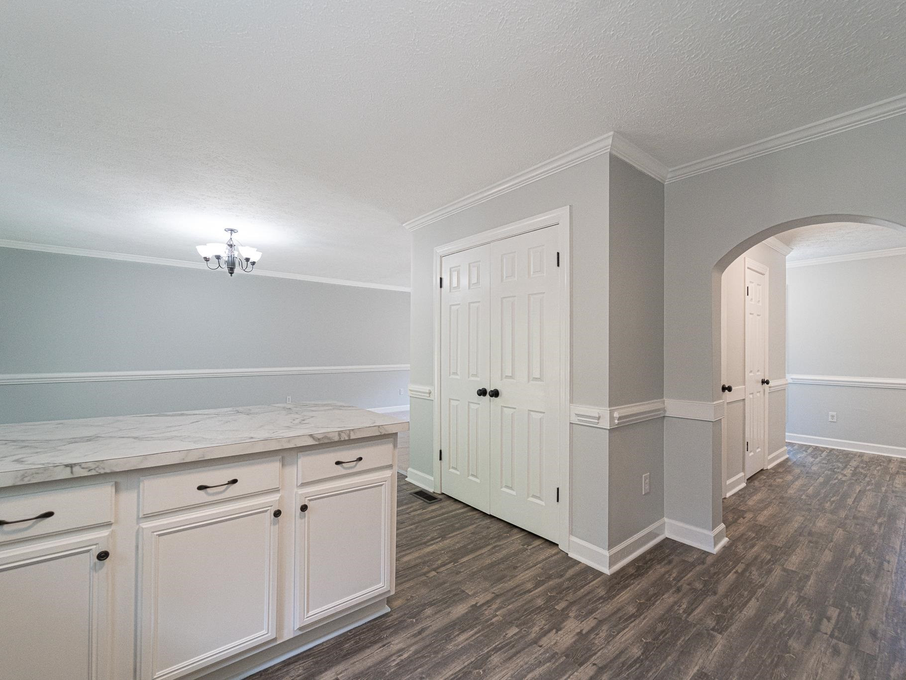 9961 Old Middlesex Road Middlesex, NC 27557 - Photo 12 of 30 a view of a kitchen with wooden floor