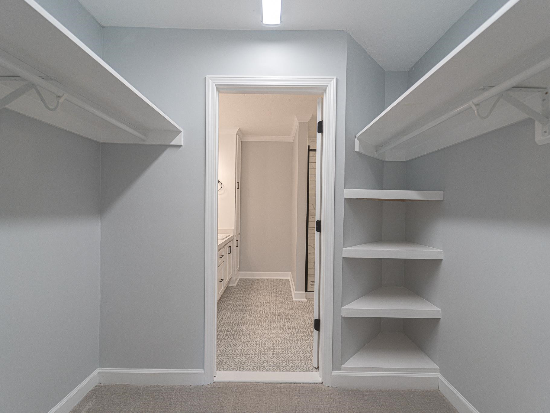 9961 Old Middlesex Road Middlesex, NC 27557 - Photo 16 of 30 a view of a hallway with closet
