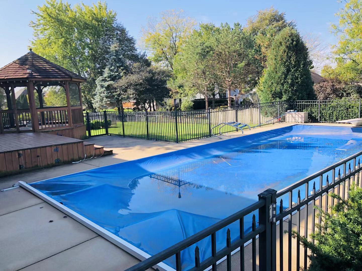 1381 Axcel Lane Sycamore, IL 60178 - Photo 31 of 39 a view of a tennis ground with large trees