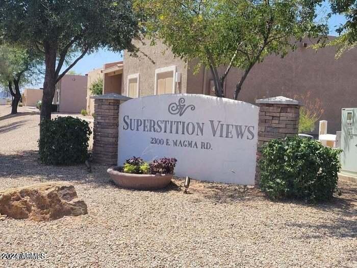 2300 East Magma Road, Unit 170 San Tan Valley, AZ 85143 - Photo 1 of 22 a sign on the side of a building