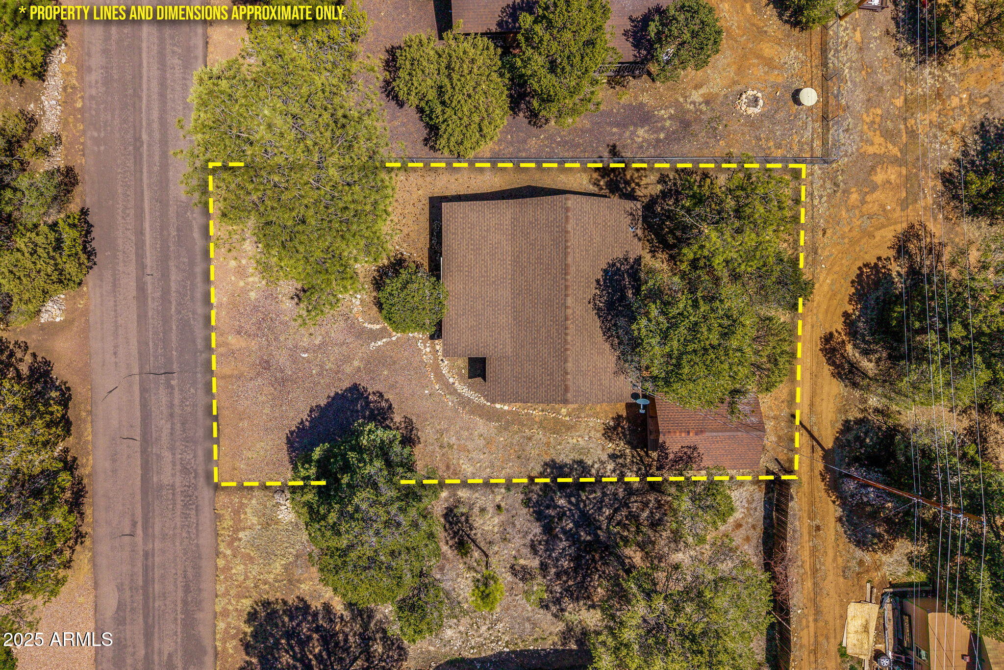 2979 Western Star Drive Overgaard, AZ 85933 - Photo 29 of 29 an aerial view of a house with a yard