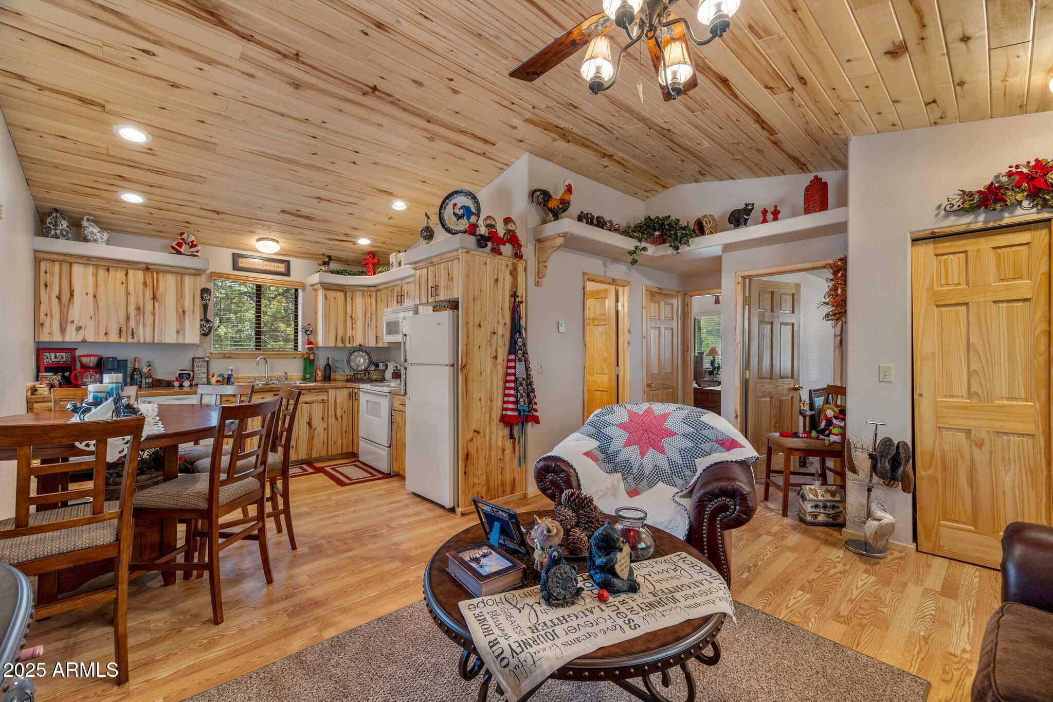 2979 Western Star Drive Overgaard, AZ 85933 - Photo 8 of 29 a living room with furniture and wooden floor