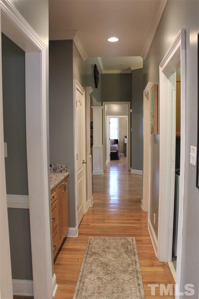 288 North Old Lantern Road Timberlake, NC 27583 - Photo 10 of 20 a view of hallway with wooden floor