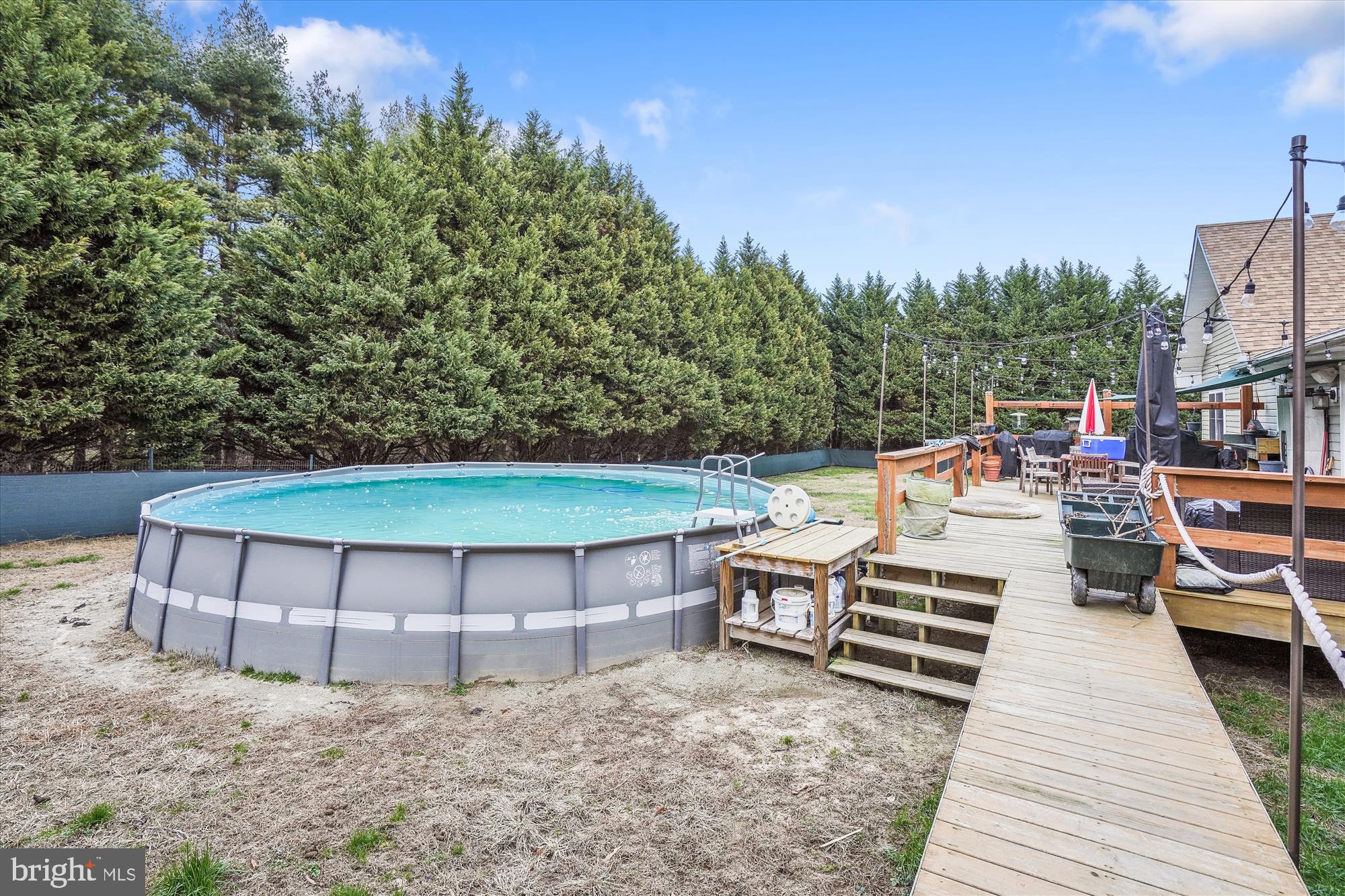 241 Bryce Road Queenstown, MD 21658 - Photo 55 of 67 Large Above-Ground Pool Off Deck