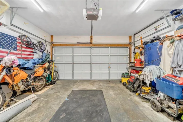 a view of backyard with patio