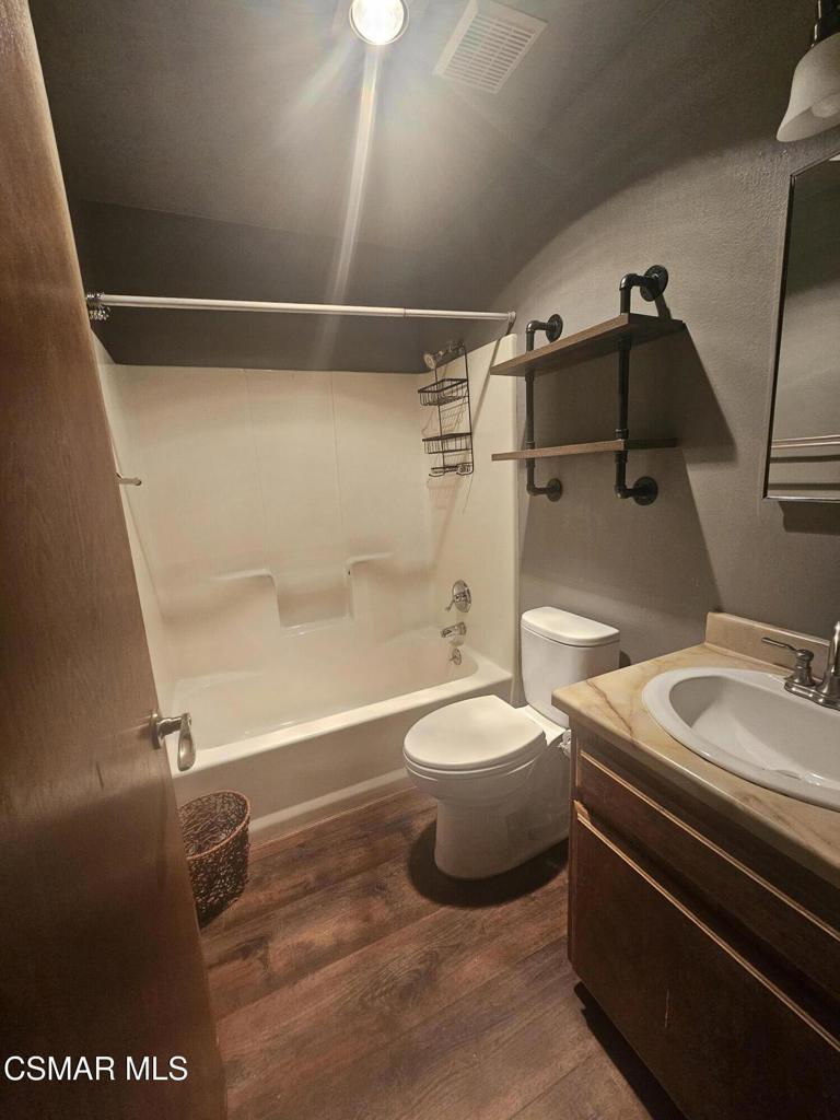4997 Shadow Canyon Road Templeton, CA 93465 - Photo 15 of 18 a bathroom with a sink a toilet and shower