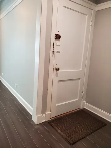 a view of a small space