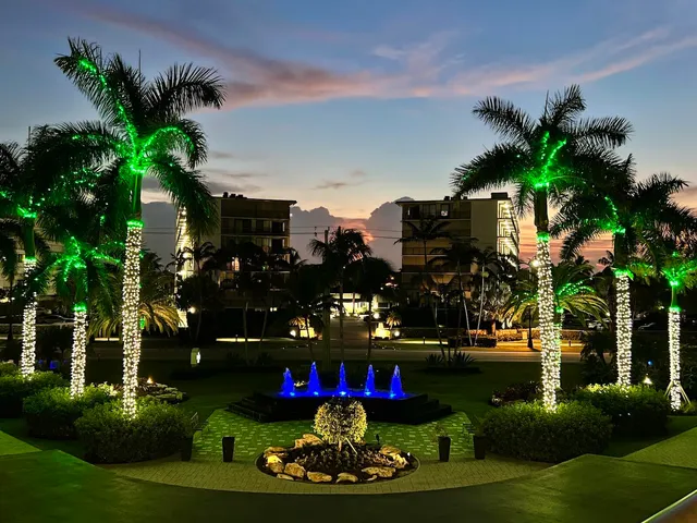 a view of a patio with a table chairs and couches