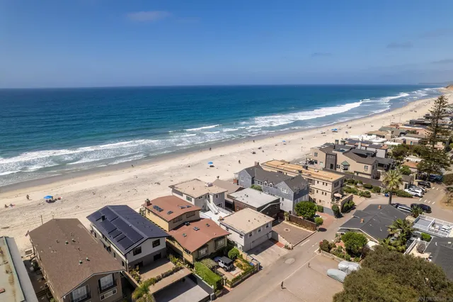a view of city and ocean