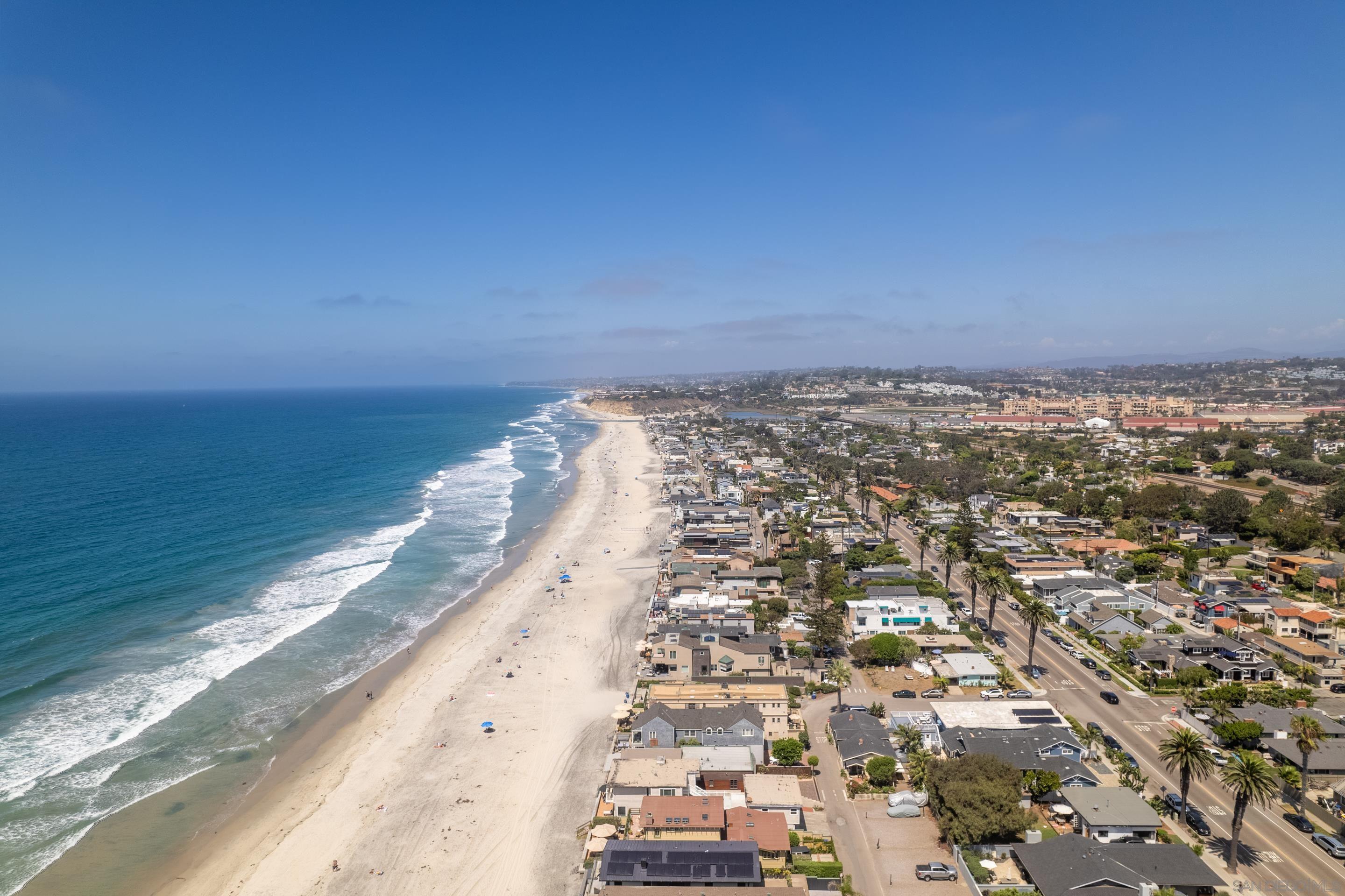 1834 Ocean Front Del Mar, CA 92014 - Photo 33 of 36 an aerial view of residential building and ocean