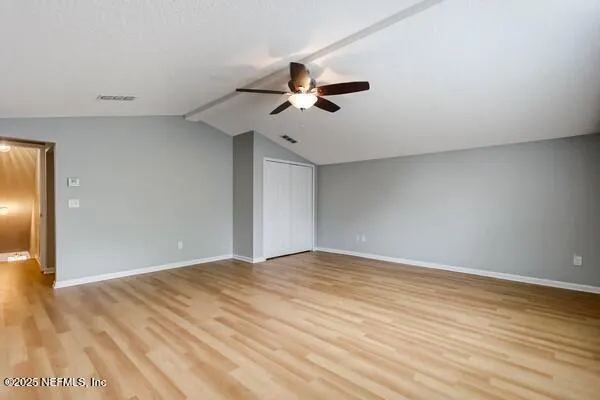 wooden floor in an empty room