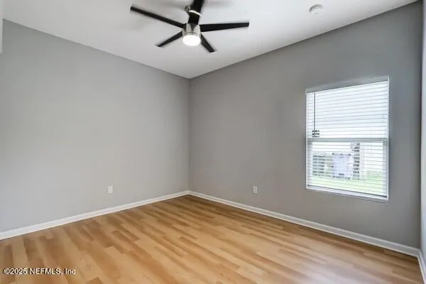 wooden floor in an empty room