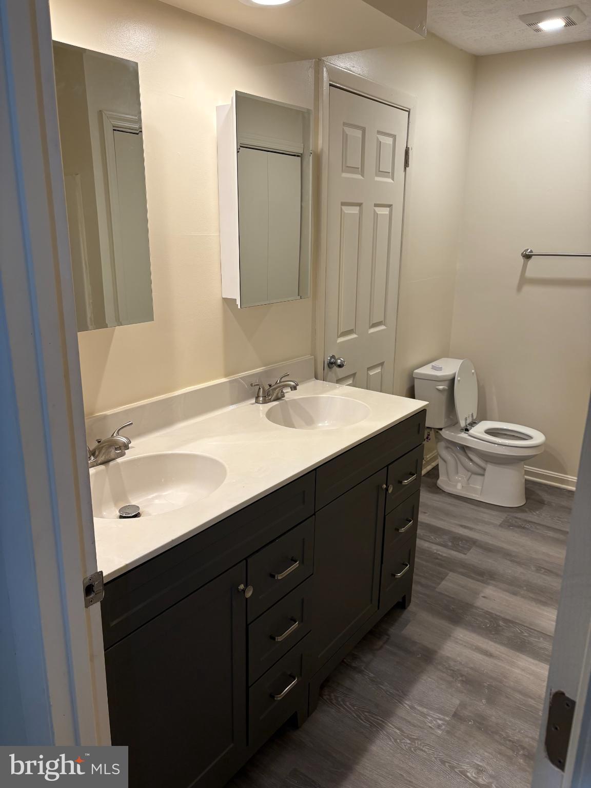 4342 Downs Square Belcamp, MD 21017 - Photo 18 of 30 a bathroom with a double vanity sink and a mirror