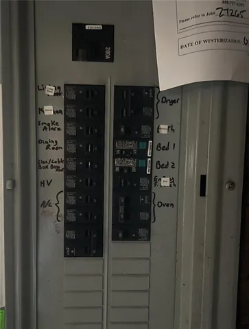 a view of water heater room