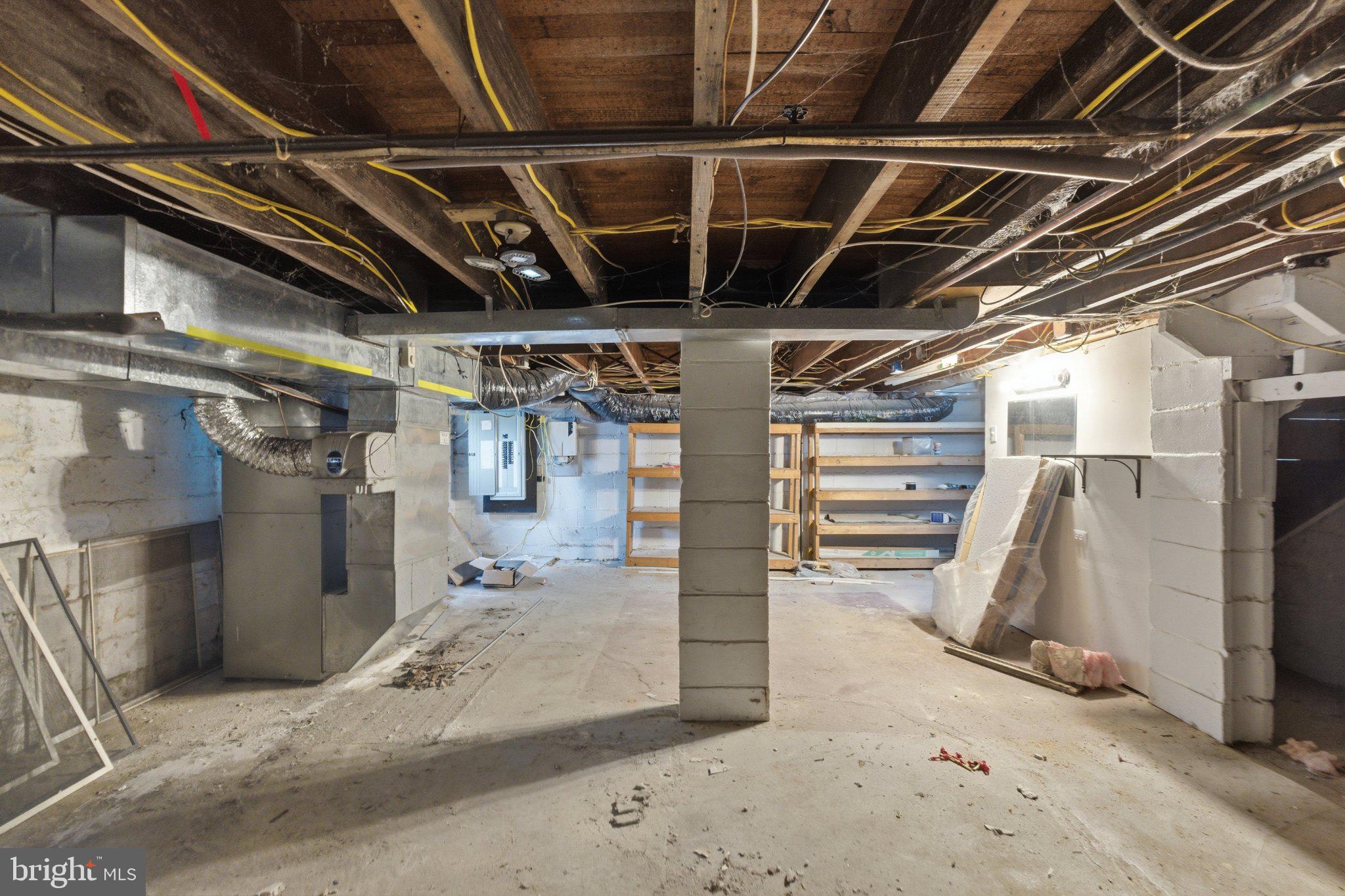 528 Davis Road Barrington, NJ 08007 - Photo 32 of 41 Spacious unfinished basement with potential.