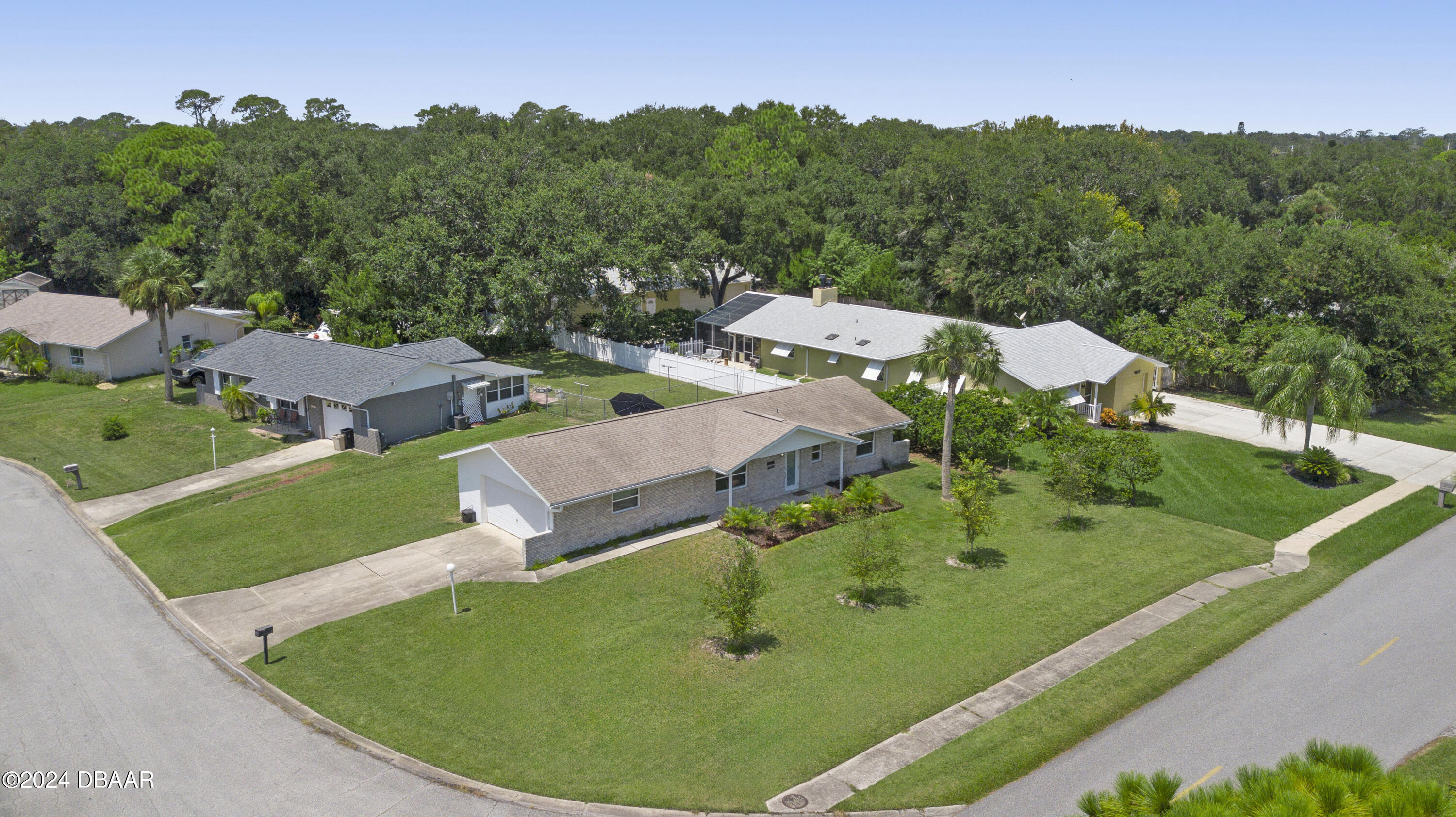 5528 Riverside Drive Port Orange, FL 32127 - Photo 30 of 31 an aerial view of a house