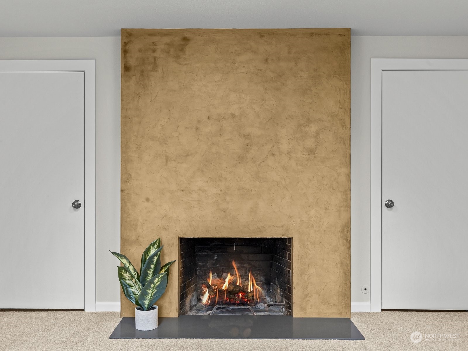 750 Northstream Lane Edmonds, WA 98020 - Photo 17 of 37 a door with a fireplace in it