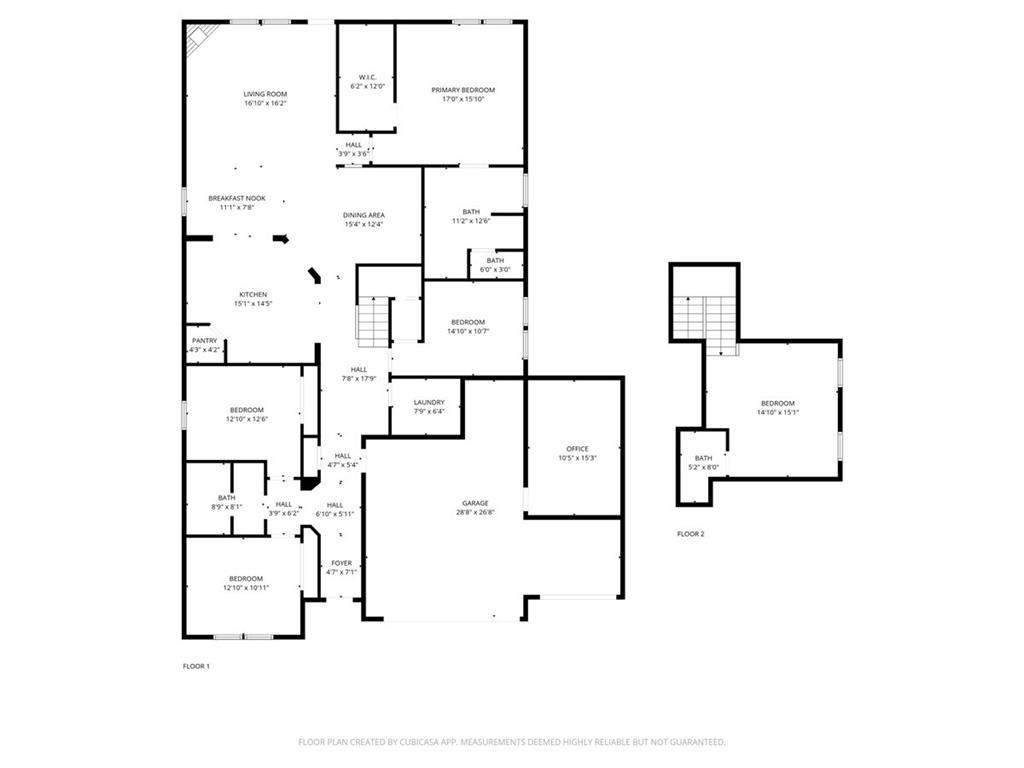 349 Razzmatazz Trail Buda, TX 78610 - Photo 27 of 27 Examine the thoughtful layout with distinct living zones on this detailed floor plan.